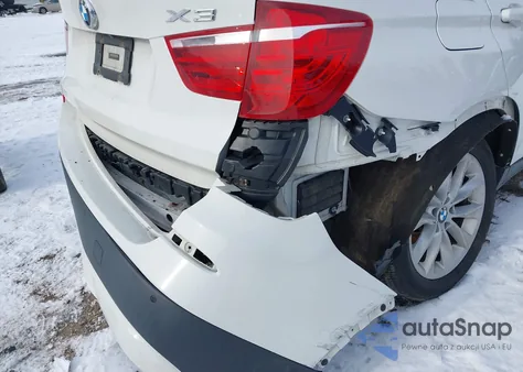 2014 BMW X3 xDrive28I from USA, damaged, VIN 5UXWX9C57E0D43723